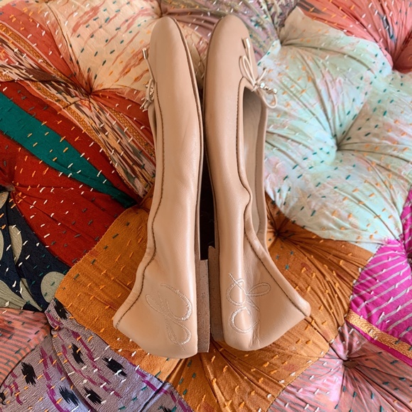 Sam Edelman Tan Leather Felicia Ballet Flats 6.5 - Picture 4 of 6